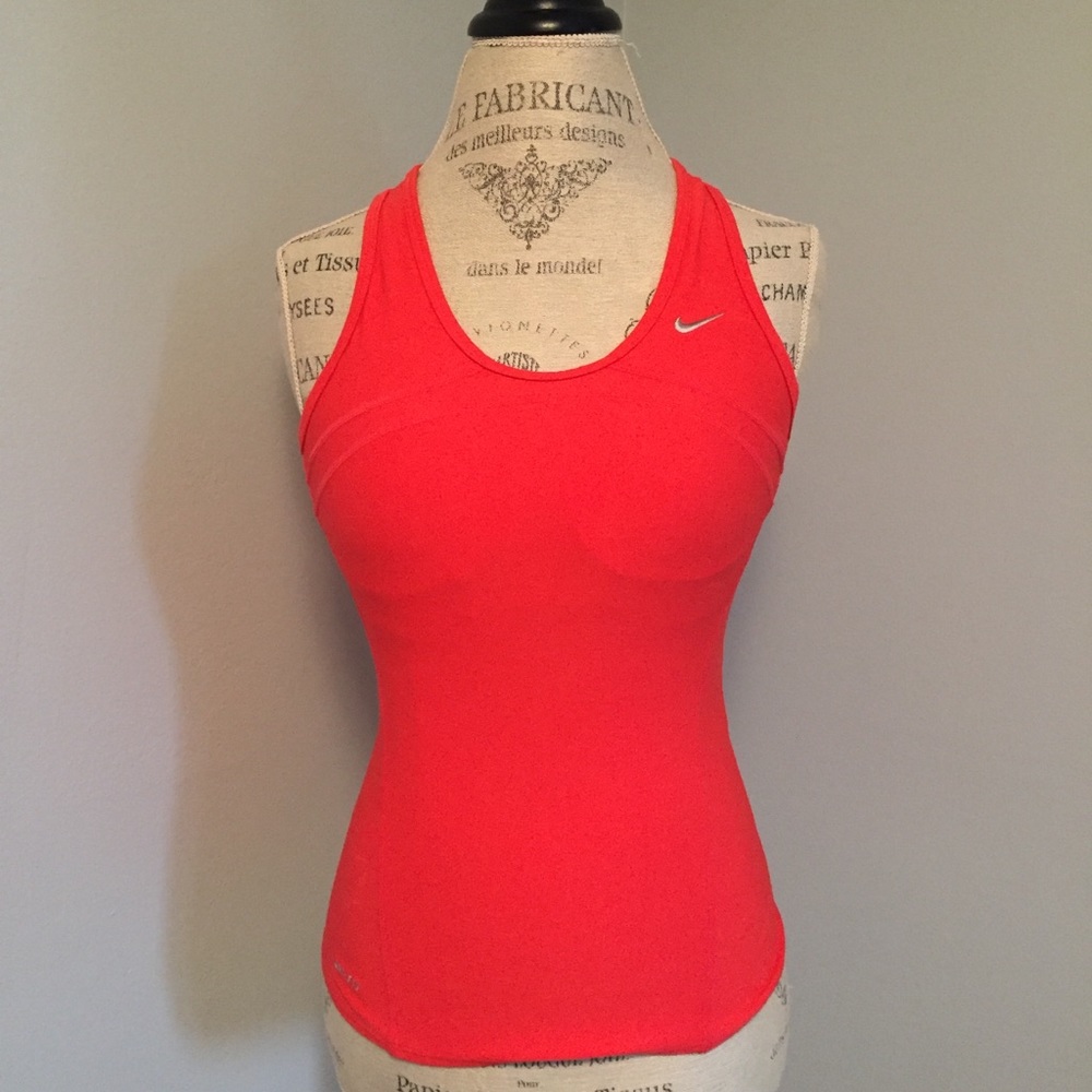 NEW Coral Nike Athletic Performance Tank